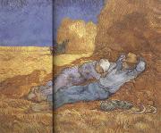 Noon:Rest from Work (nn04) Vincent Van Gogh